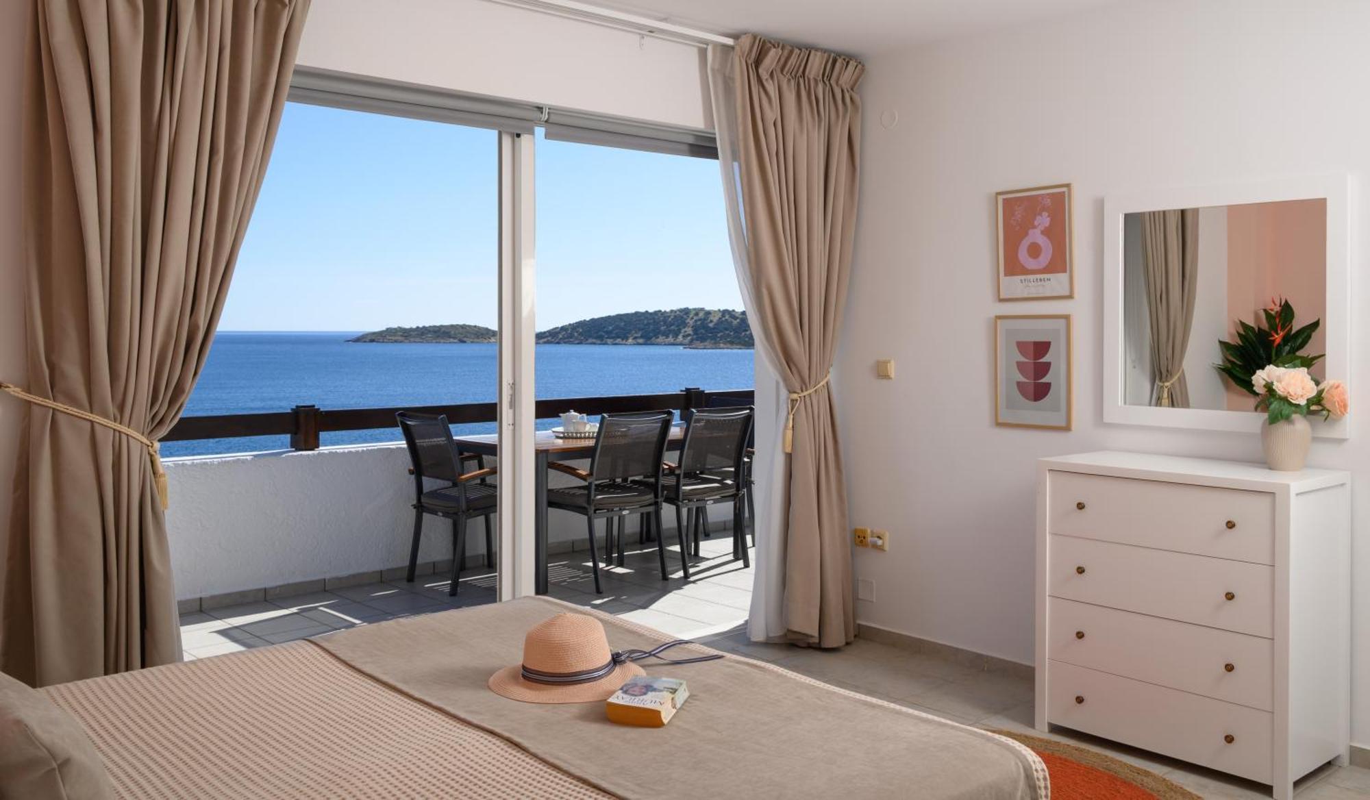 Horizon Central Apartment Amazing View Agios Nikolaos Exterior foto